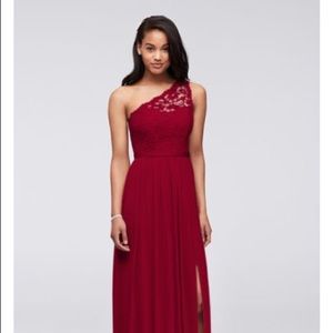 NWT One Shoulder Bridesmaid Dress